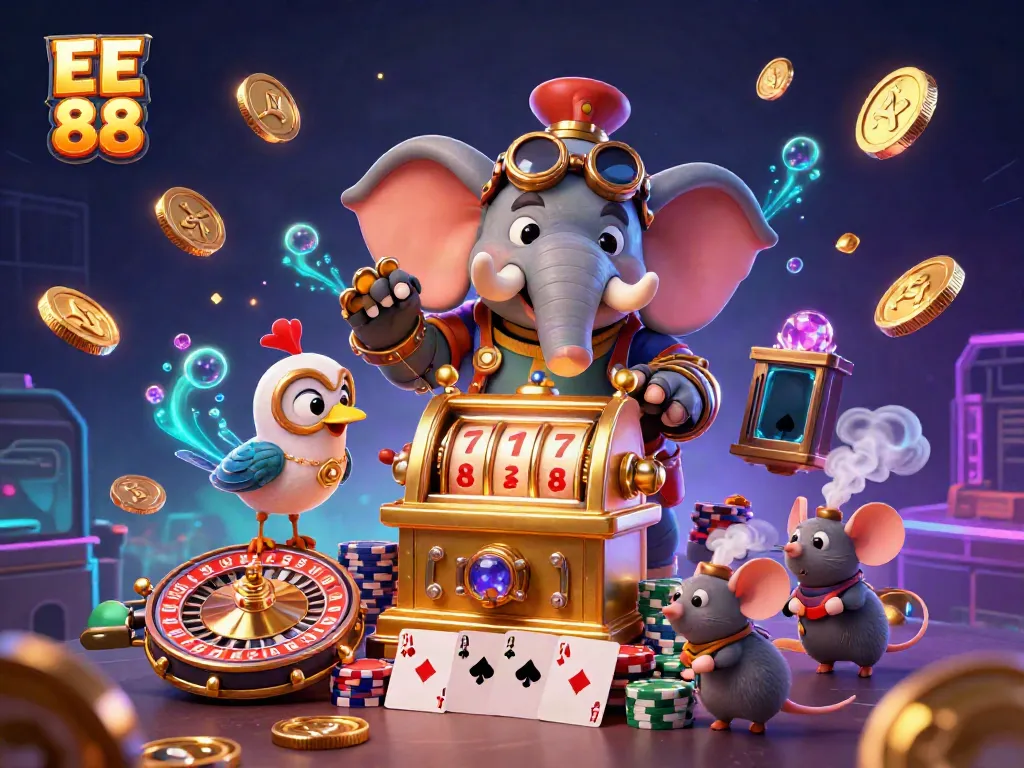 Spin the big wins with EE 88's dynamic slot machine and steampunk adventure.