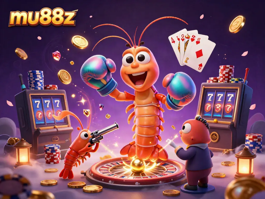 Engage in thrilling play at mu88z with vibrant characters and dynamic casino elements.