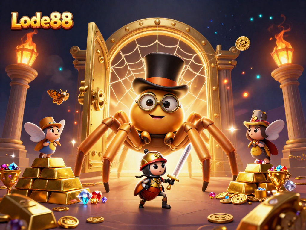 Engage in thrilling adventures with Lode88 in a magical casino realm full of treasures.
